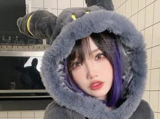 狐洛洛子的吊带写真，能美到让人无法反击，是不是？！